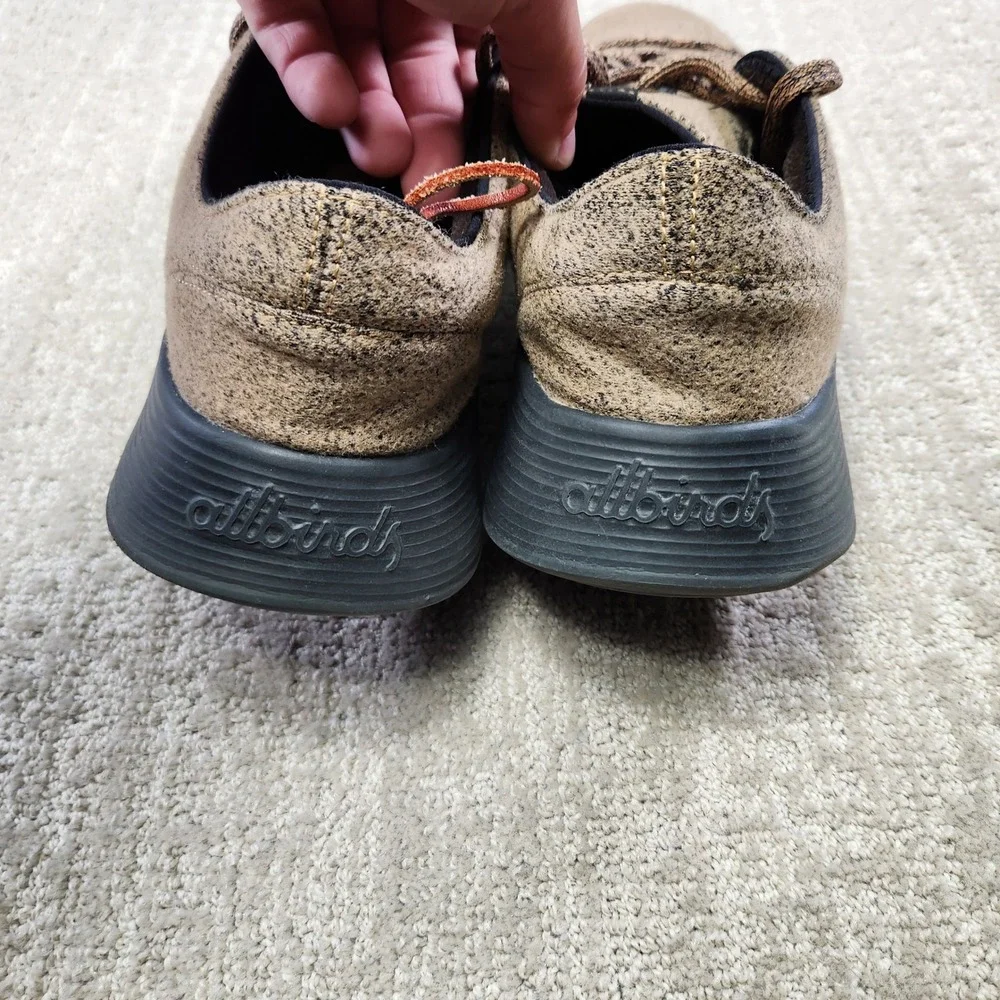 Allbirds Wool Runner 2 Mens 13 Brown Marl Low Top Sneakers A10993M130-0624HL